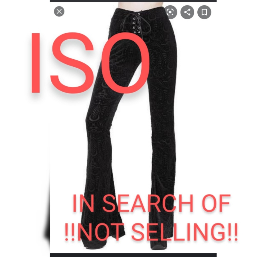 ISO KILLSTAR BELLATRIX BELL BOTTOMS